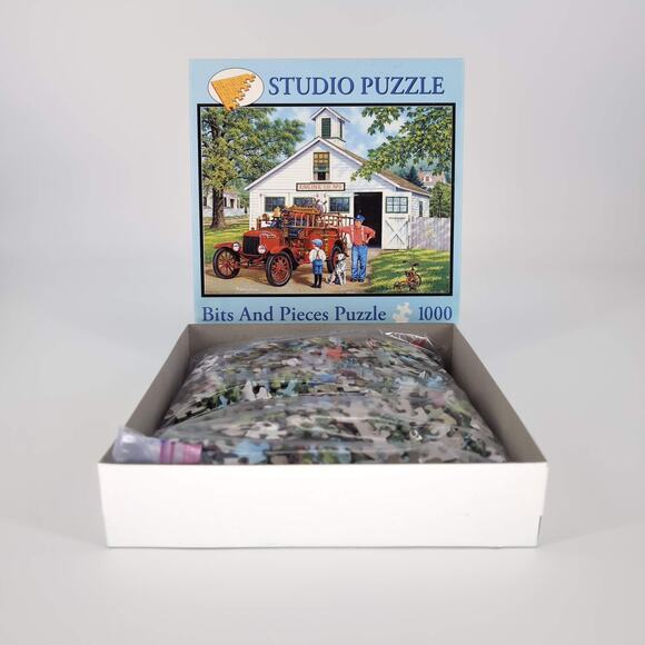 Bits and Pieces "The Inspector" by John Sloane 1000 Piece Jigsaw Puzzle - GUC - Picture 8 of 11